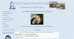 Desktop Screenshot of knihovnaknl.cz